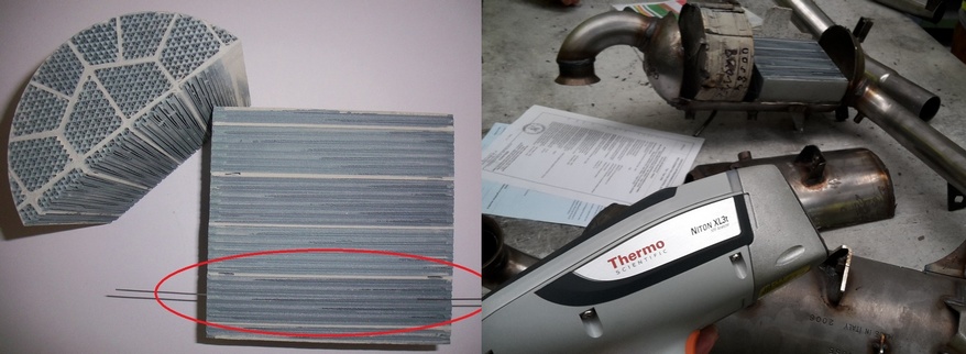 Sklad v&yacute;fuků a DPF